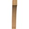 Ekena Millwork 6"W x 36"D x 40"H Imperial Rough Sawn Knee Brace, Western Red Cedar BRC06X36X40IMP00RWR - alternate 4